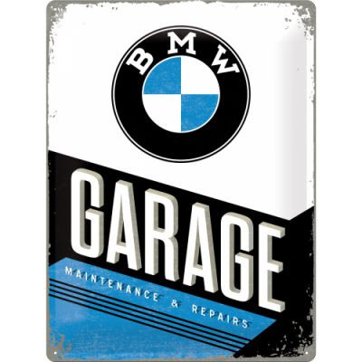 RETRO BMW Garage Fémtábla