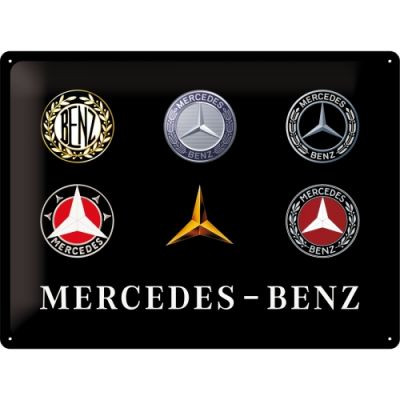 Mercedes Benz Fémtábla