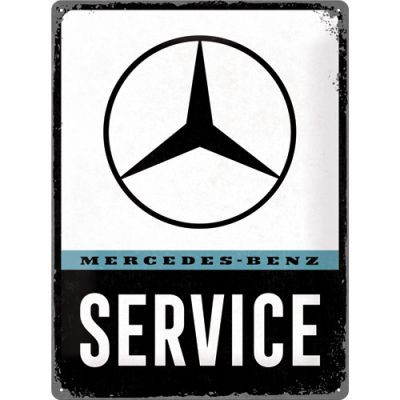 RETRO Mercedes Benz Service Fémtábla