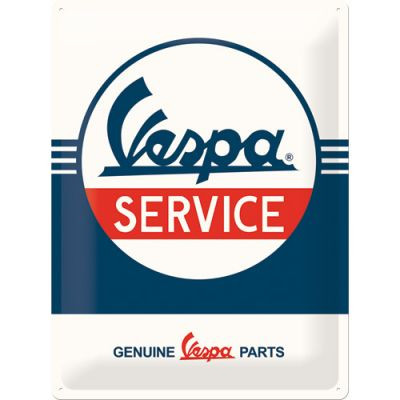 Vespa Service Fémtábla