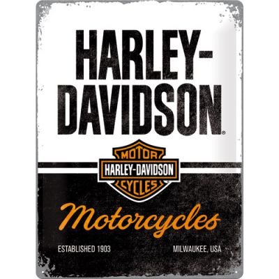 RETRO Harley Davidson Motorcycles Fémtábla