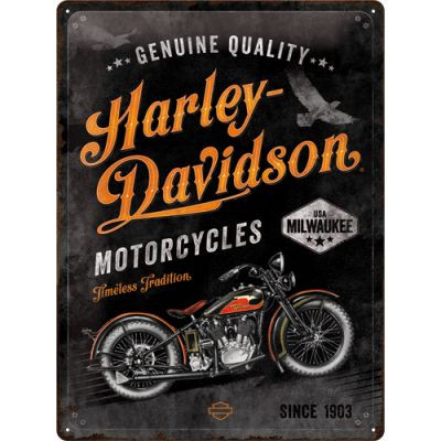 Harley Davidson -Timless Tradition Fémtábla