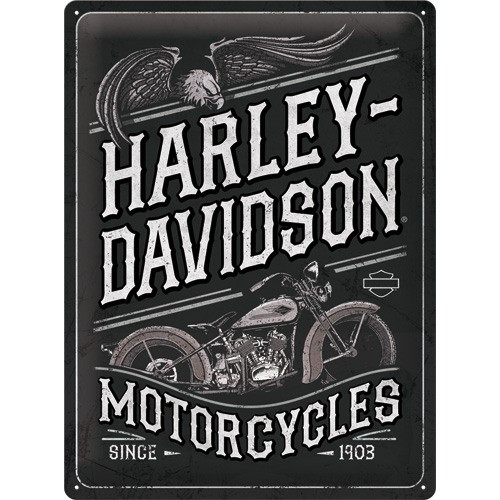 RETRO Harley Davidson Motorcycles Fémtábla