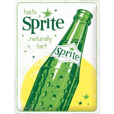 RETRO Taste Sprite Fémtábla