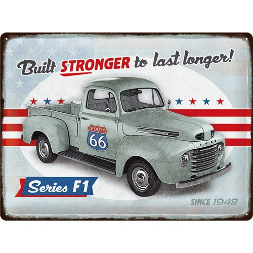 RETRO Ford Serie F1 – Since 1948 - Fémtábla