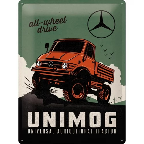 RETRO Daimler Truck – Unimog – Fémtábla