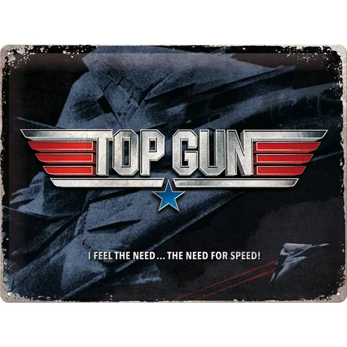 Top Gun – The Need for Speed – Fémtábla