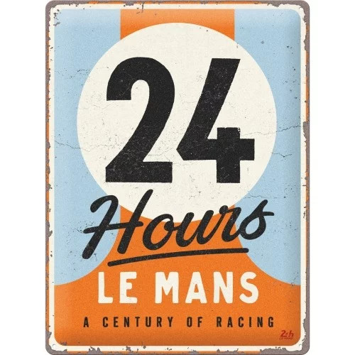 24 h Le Mans – A Century of Racing – Fémtábla