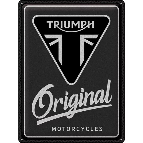 RETRO Triumph – Original Motorcycles - Fémtábla
