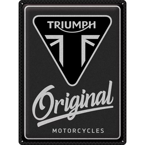 RETRO Triumph - Originálne motocykle - Plech