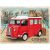 RETRO Citroen Type H – Let's go Travel – Fémtábla