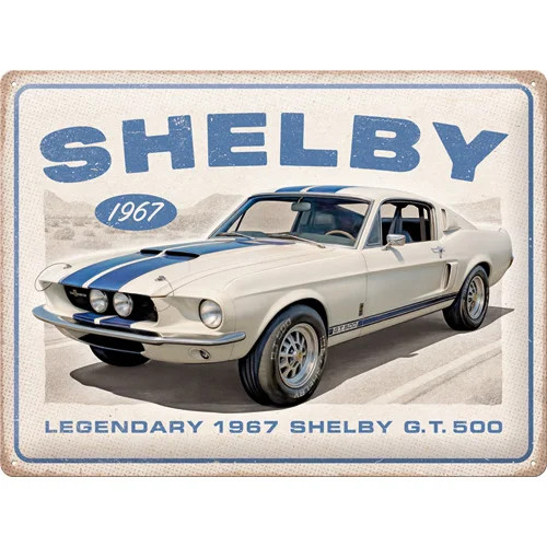 RETRO Shelby – 1967 GT-500 – Fémtábla