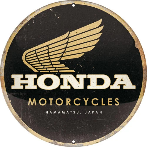 RETRO Honda  Motorcycles - Fémtábla