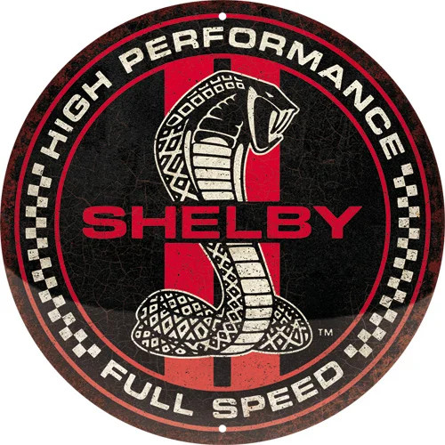 RETRO Shelby Cobra – Full Speed – Fémtábla