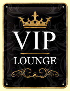 VIP Lounge -  Fémtábla
