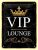 RETRO VIP Lounge -  Fémtábla