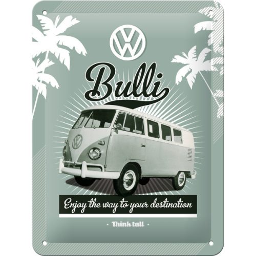 RETRO Volkswagen – VW Retro Bulli – Fémtábla