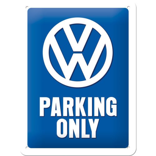 RETRO VW Parking Only - Fémtábla