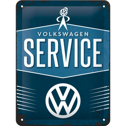 VW Service - Fémtábla
