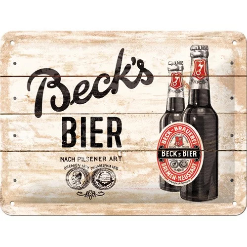 RETRO Beck's - Fémtábla