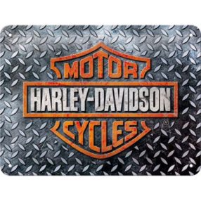 RETRO motorky Harley Davidson - Plechový nápis