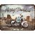 RETRO Harley Davidson - Born To Ride - Plechový nápis