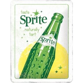 RETRO Sprite – Fľaša - Plechový nápis
