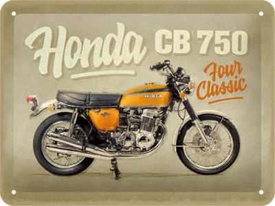 RETRO Honda CB 750 Four – Fémtábla