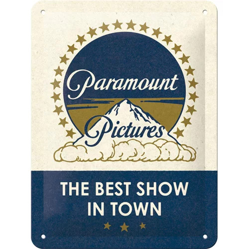 RETRO Paramount Pictures – Fémtábla