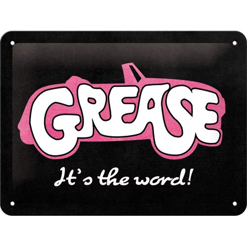 RETRO Grease – It's the Word! – Fémtábla