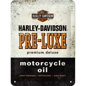 RETRO Harley Davidson Pre Luxe - Kovová platňa