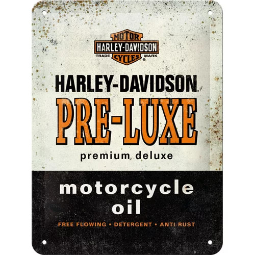 RETRO Harley Davidson Pre Luxe – Fémtábla