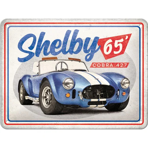 RETRO Shelby Cobra - Fémtábla