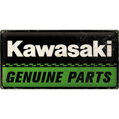 Kawasaki Genuine Parts Fémtábla