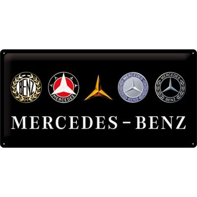 RETRO Mercedes Benz Fémtábla