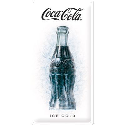 Coca - Cola - Ice White Fémtábla