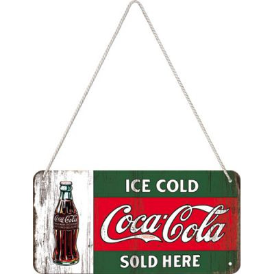Coca-Cola - Ice Cold  - Fémtábla