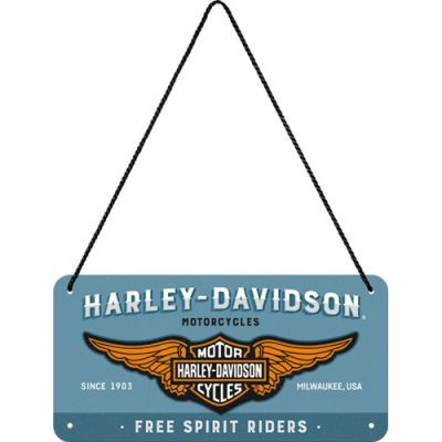 RETRO Harley Davidson free Spirit Riders - Fémtábla