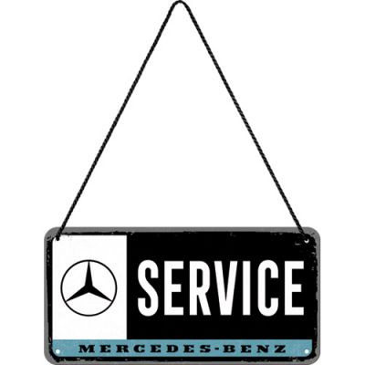 Mercedes Service - Fémtábla