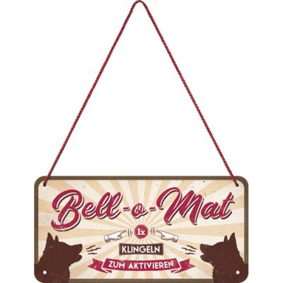 RETRO Bell-O-Mat - Fémtábla