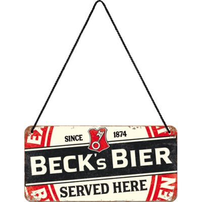 RETRO Beck's Bier - Fémtábla