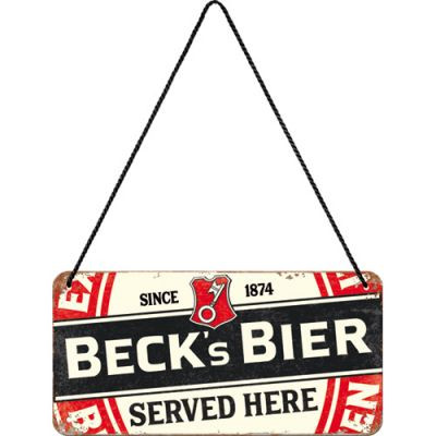 RETRO Beck's Bier - Fémtábla