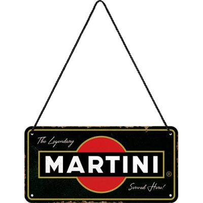 Martini Served Here - Fémtábla