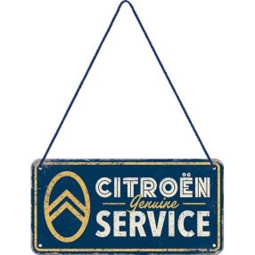 RETRO CITROEN Genuine Service – Fémtábla
