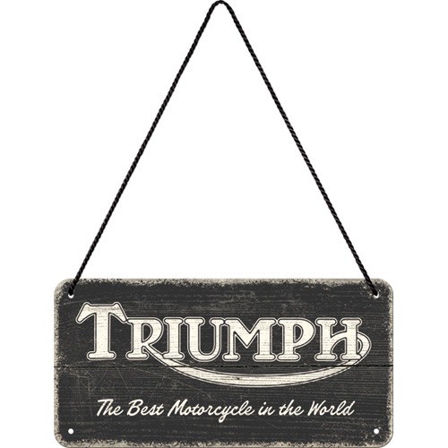 Triumph – Best Motorcycle in the World - Fémtábla