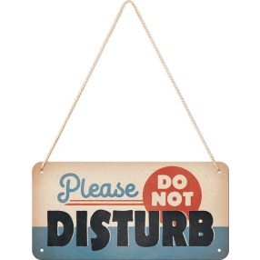 RETRO Do Not Disturb - Fémtábla