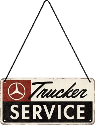 Mercedes Benz – Trucker Service – Fémtábla