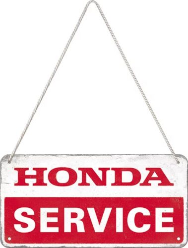 Honda Motorcycles - Service fémtábla 
