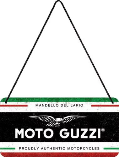 RETRO Moto Guzzi – Italian Motocycles – Fémtábla