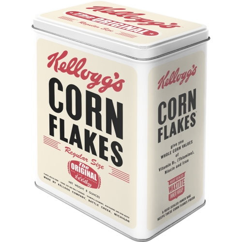 RETRO Kellogg's Corn Flakes - Tárolódoboz